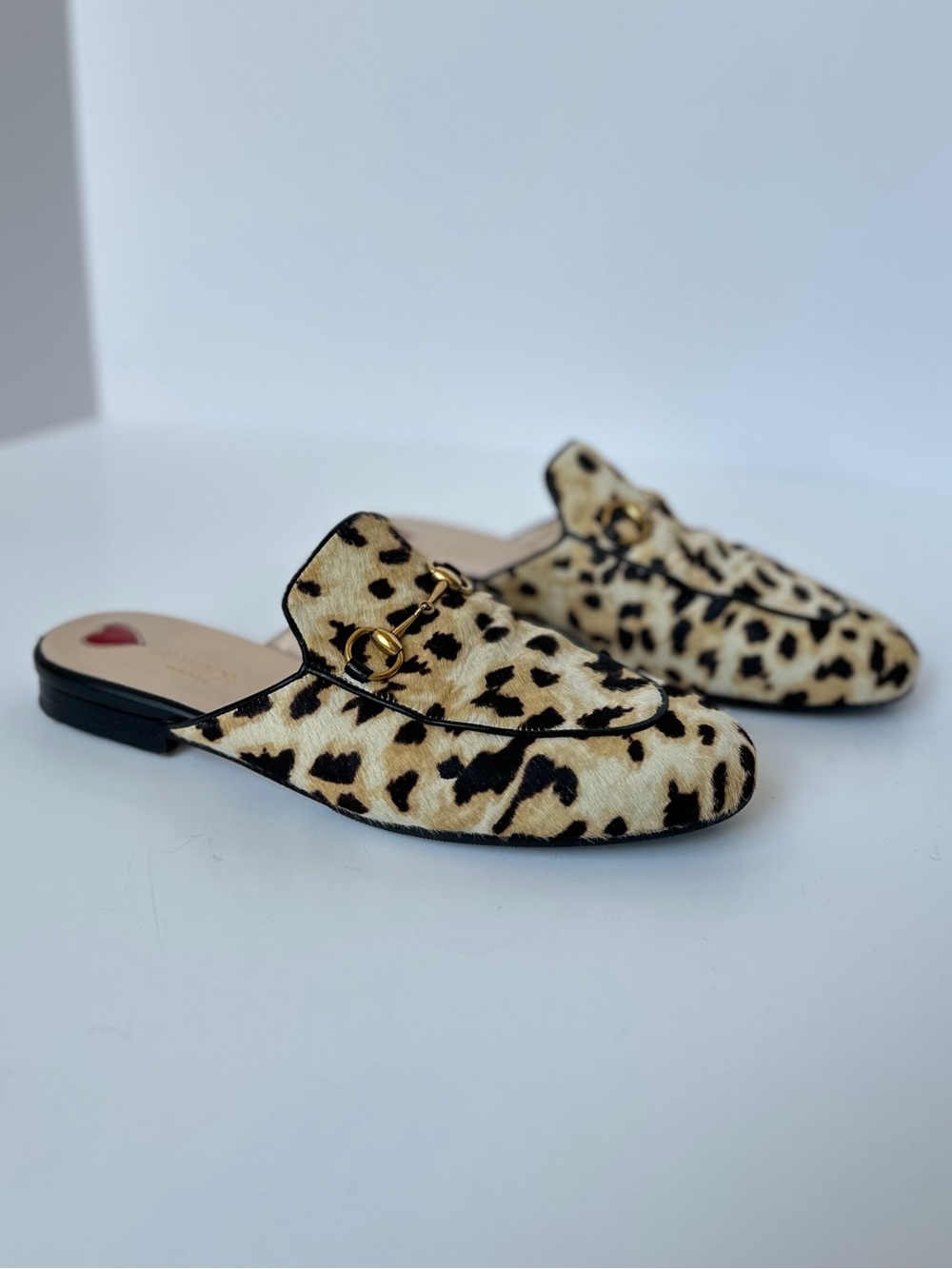 Gucci Princetown Leopard calf hair Mules - Picture 6 of 10